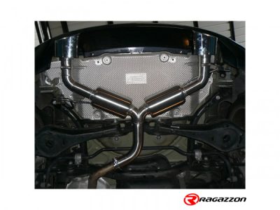 Katalysaattori + partikkeli filtteri korvausputki, ruostumaton teräs VW Scirocco(13) 2.0TDi DPF (125kW) vm.2008-2012, Ragazzon