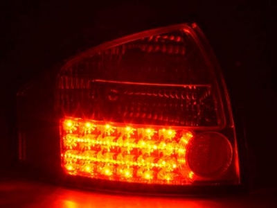 Led takavalot Audi A6 Sedan 4B vm.97-03, kromi, FK-Automotive