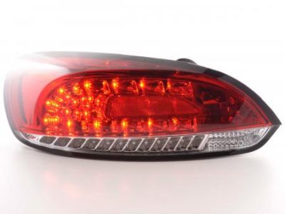 Led takavalot VW Scirocco 3 13 vm.08-, punainen/kirkas, FK-Automotive