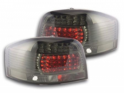 Led takavalot Audi A3 8P vm.03-07, musta, FK-Automotive