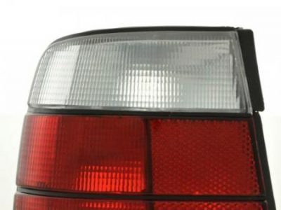 Takavalot BMW 5-srj E34 Sedan vm.88-94, punainen, FK-Automotive