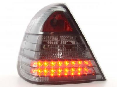 Led takavalot Mercedes C-srj W202 vm.96-00, musta, FK-Automotive