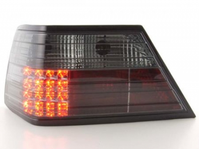 Led takavalot Mercedes E-srj W124 vm.85-96, musta, FK-Automotive