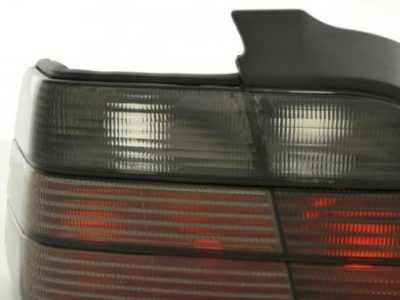 Takavalot BMW 3-srj E36 Sedan vm.91-98, musta, FK-Automotive