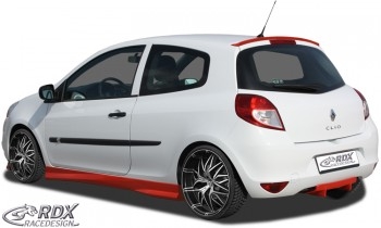 Sivuhelmat Renault Clio 3 Phase 1 / 2 (ei RS) "Turbo"