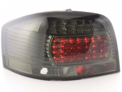 Led takavalot Audi A3 8P vm.03-07, musta, FK-Automotive