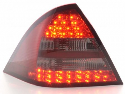 Led takavalot Mercedes C-srj W203 Sedan vm.05-07, puna/musta, FK-Automotive