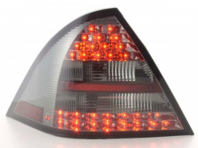 Led takavalot Mercedes C-srj W203 Sedan vm.01-04, musta, FK-Automotive