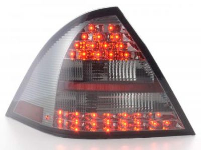 Led takavalot Mercedes C-srj W203 Sedan vm.01-04, musta, FK-Automotive