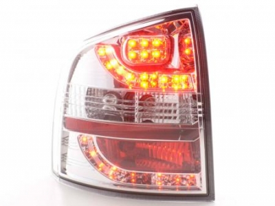 Led takavalot Skoda Octavia Combi 1Z vm.05-12, kromi, FK-Automotive