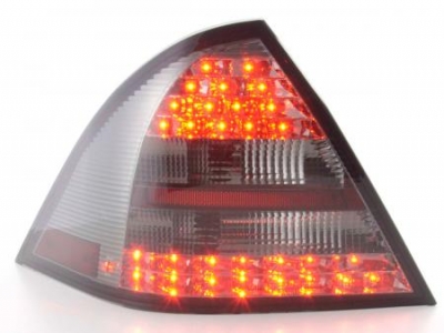 Led takavalot Mercedes C-srj W203 Sedan vm.01-04, musta, FK-Automotive