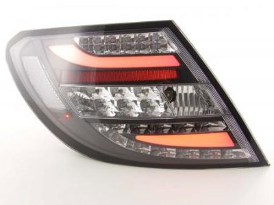 Led takavalot Mercedes C-srj W204 vm.07-11, musta, FK-Automotive