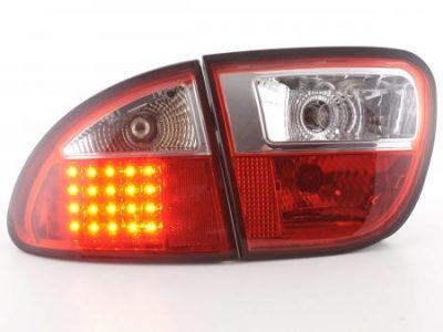 Led takavalot Seat Leon 1M vm.1999-2005, punainen, FK-Automotive