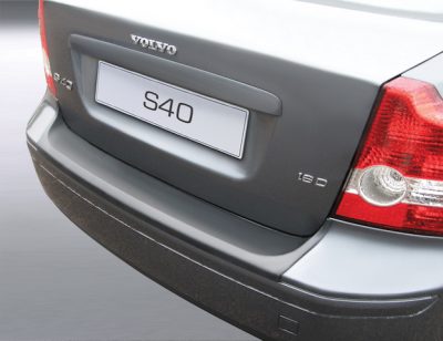 Takapuskurin suoja Volvo S40 vm.4/2004-5/2007 , Harjattu alumiini, RGM