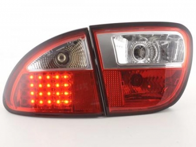 Led takavalot Seat Leon 1M vm.1999-2005, punainen, FK-Automotive