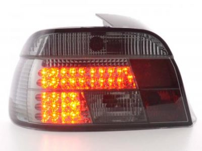 Led takavalot BMW 5-srj E39 Sedan vm.95-00, musta, FK-Automotive