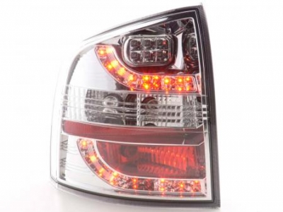 Led takavalot Skoda Octavia Combi 1Z vm.05-12, kromi, FK-Automotive