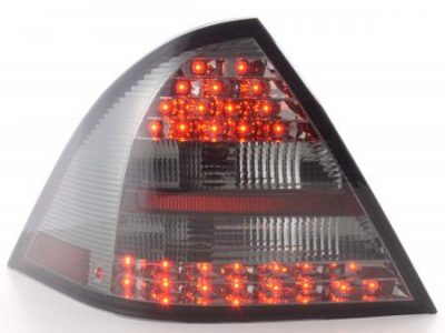 Led takavalot Mercedes C-srj W203 Sedan vm.05-07, musta, FK-Automotive