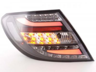 Led takavalot Mercedes C-srj W204 vm.07-11, musta, FK-Automotive