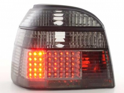 Led takavalot VW Golf 3 1HXO vm.92-97, musta, FK-Automotive