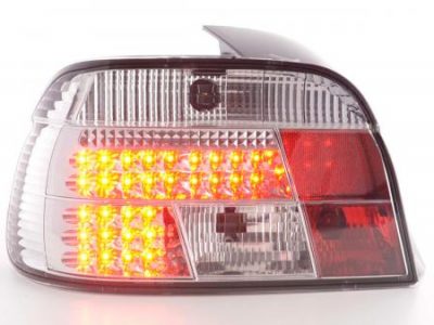 Led takavalot BMW 5-srj E39 Sedan vm.95-00, kromi, FK-Automotive