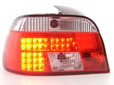 Led takavalot BMW 5-srj E39 Sedan vm.95-00, puna/kirkas, FK-Automotive