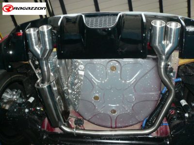 Metallinen katalysaattori + keskivaimennin, ruostumaton teräs, 60mm Alfa Romeo MiTo(955) 1.4 TB (99kW) Multiair vm.2009-2014, Ragazzon