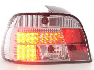 Led takavalot BMW 5-srj E39 Sedan vm.95-00, kromi, FK-Automotive