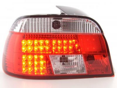 Led takavalot BMW 5-srj E39 Sedan vm.95-00, puna/kirkas, FK-Automotive