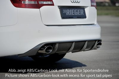 Takapuskurin alaosa Audi A6 (4F) vm.10.08-08.11, sedan, avant, Rieger