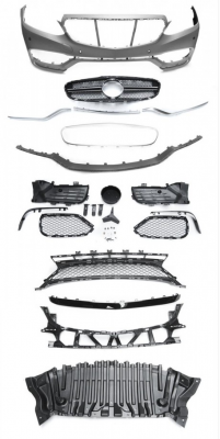 Etupuskuri Mercedes-Benz E-srj W212 Facelift vm.2013-2016, AMG-style, 