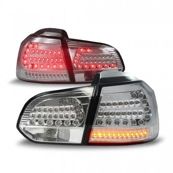 LED Takavalot VW Golf VI vm. 08-12, kirkas (Ei GTI/GTD)