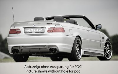 Takahelma M3-Look BMW 3-srj E46 vm.02.02-, cabrio, coupe, sedan, Rieger