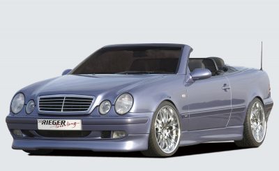 Etuspoileri Mercedes-Benz CLK (W208 Elegance), cabrio, coupe, Rieger