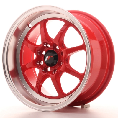 Vanne Japan Racing TF2, 15x7.9, 4x100/114,3, ET: 30, KR: 73.9, Red