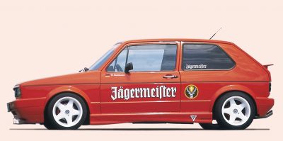 Sivuhelmat VW Golf 1 myös cabrio, Rieger
