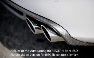Takapuskurin alaosa Audi A4 (B8/B81) vm.11.07-12.11 sedan, avant, Rieger
