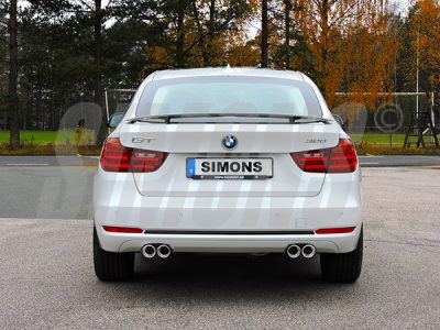 Pakoputkisto BMW 3-sarja 318D/320D (F34) GT -16, Simons