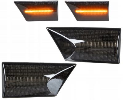 Dynaamiset Led sivuvilkut Opel Vectra C / SIGNUM 2002-2008, savu