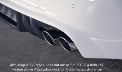 Takapuskurin alaosa Audi A4 S4 (B8/B81) vm.11.08-12.11 sedan, avant, Rieger
