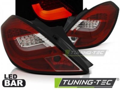 Led takavalot Opel Corsa D 3-ov vm.04.06-14, puna/valko 