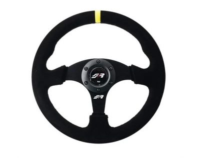 Sport ratti 330mm, musta mokka, Simoni Racing