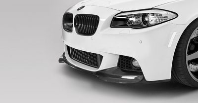 Etuspoileri BMW 5-srj F10 M-Sport vm.11- , Carbon-pinta