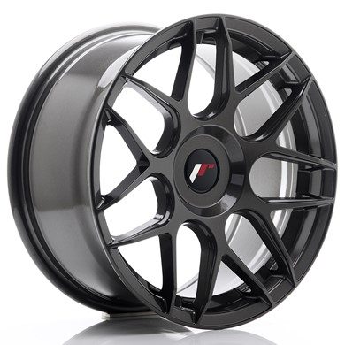 Vanne Japan Racing JR18 17" ET 35 jako 4/5x100-114,3 Hyper Gray