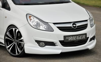 Etuspoileri Opel Corsa D vm.07.06-12.10, 3-ov/5-ov, Rieger