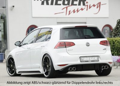 Takapuskurin alaosa VW Golf 7 vm.10.12-, 3-ov/5-ov, Rieger