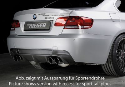 Takapuskurin alaosa BMW 3-srj E92/E93 vm.09.06-2010-2012, 335i/335d, Rieger