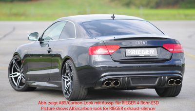 Takapuskurin alaosa Audi A5 S5 (B8/B81) vm.06.07-07.11, coupe, cabrio, Rieger