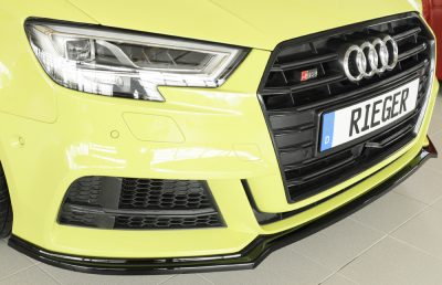Etuspoileri Audi A3 (8V) vm.09.16- 3-ov/5-ov, Rieger