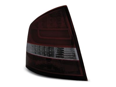 Led takavalot Skoda Octavia II Sedan vm.04-12, puna/savu 